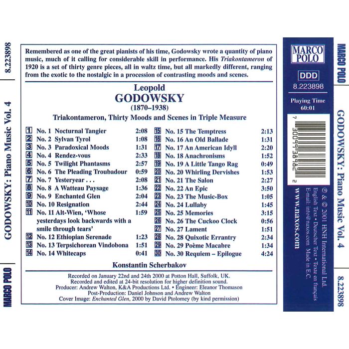 GODOWSKY: Piano music vol. 4 - slide-1