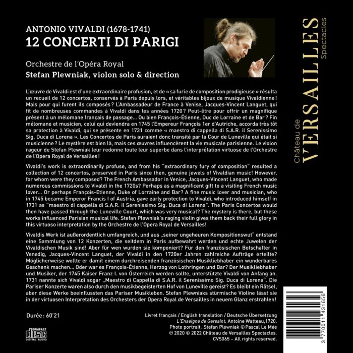 Vivaldi: 12 Concerti di Parigi - slide-1