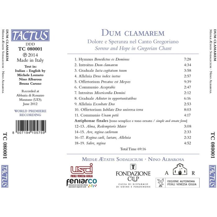Dum Clamarem - Gregorian Chant - Middle Ages - slide-1