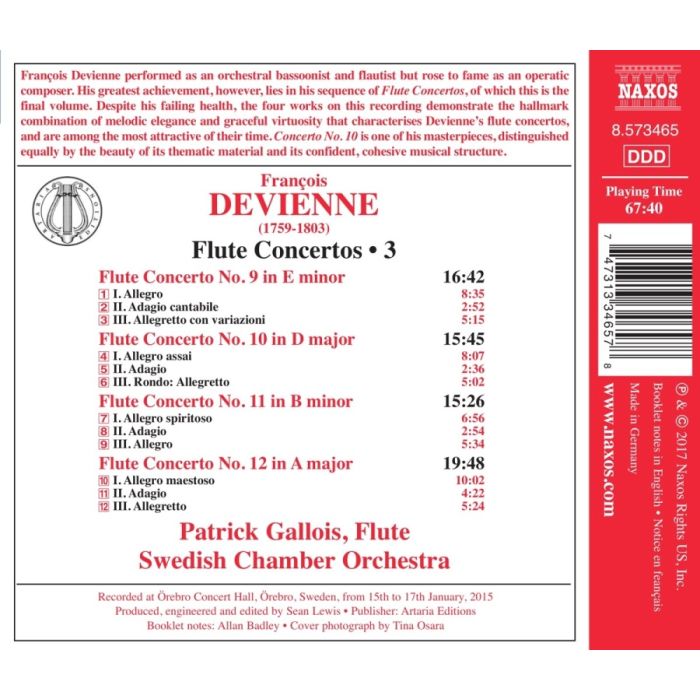 Devienne: Flute Concertos Nos. 9 - 12 - slide-1