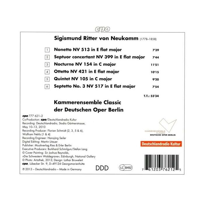 Neukomm: Quintet, Septet, Octet, Nonet - slide-1