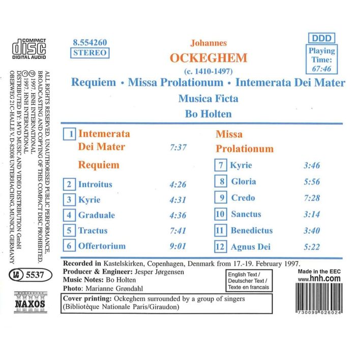 OCKEGHEM: Requiem, Missa Prolationum - slide-1