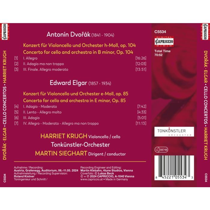 Dvorak & Elgar: Cello Concertos - slide-1