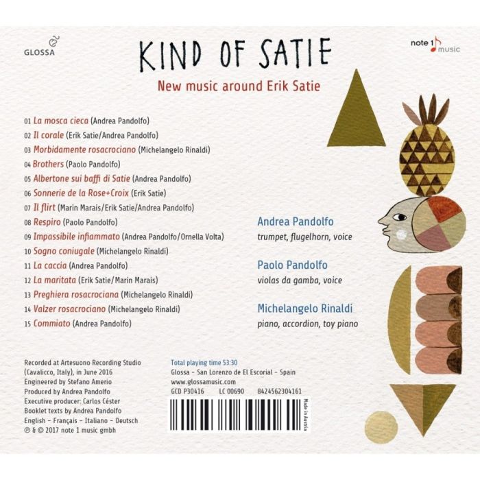 Kind of Satie, New music around Erik Satie - slide-1