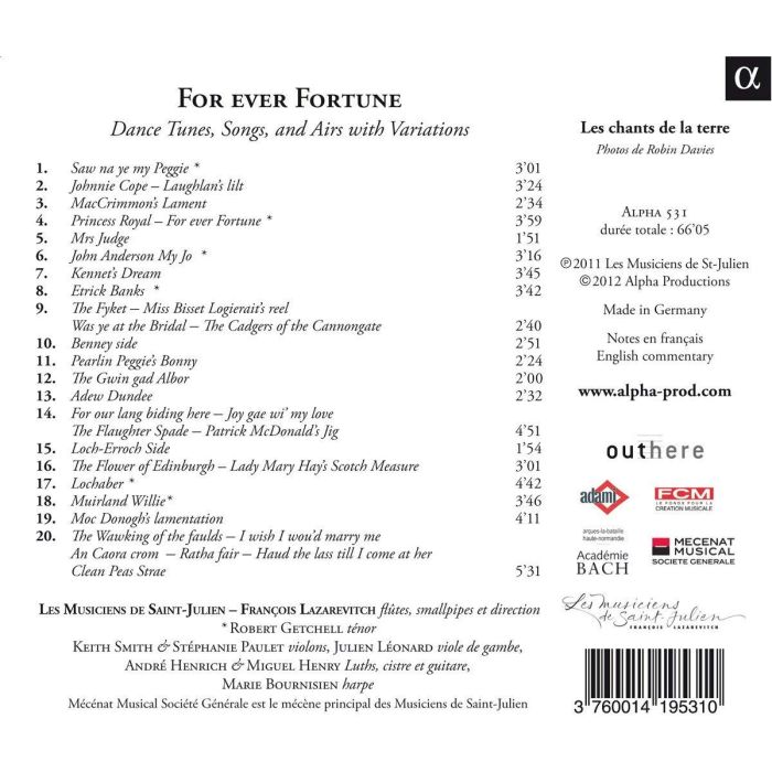 For Ever Fortune - Scottish Music in the 18th Century - slide-1