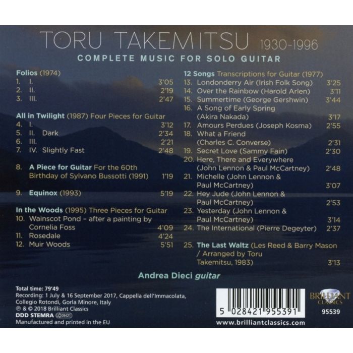 Takemitsu: Complete Music for Solo Guitar - slide-1