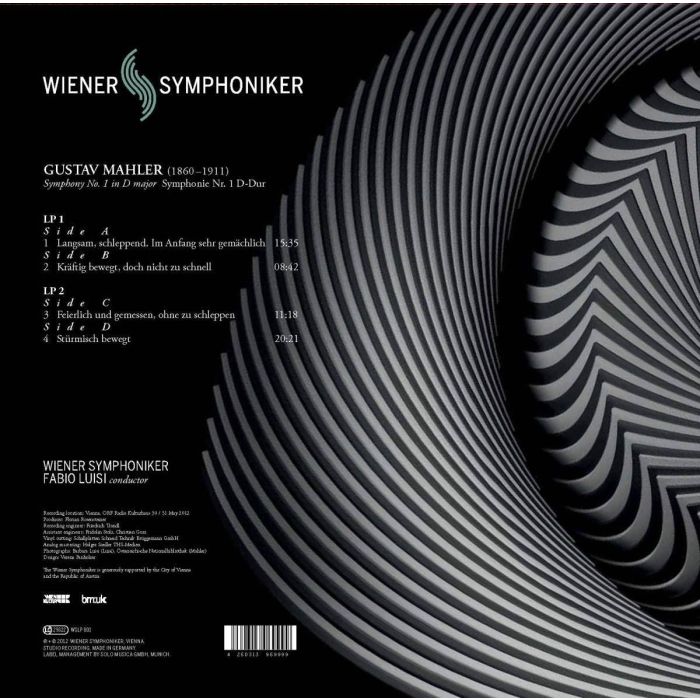 Mahler: Symphony No. 1 (2 LP) - nowe nagranie - slide-1