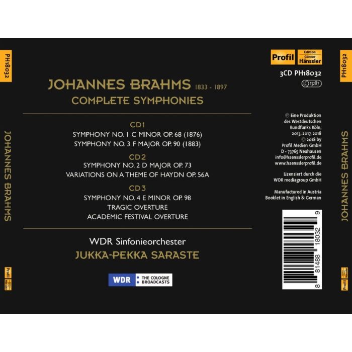 Brahms: Complete Symphonies 1 - 4 - slide-1
