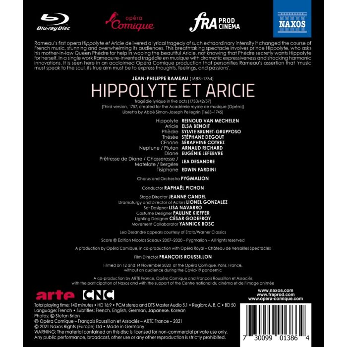 Rameau: Hippolyte et Aricie - slide-1
