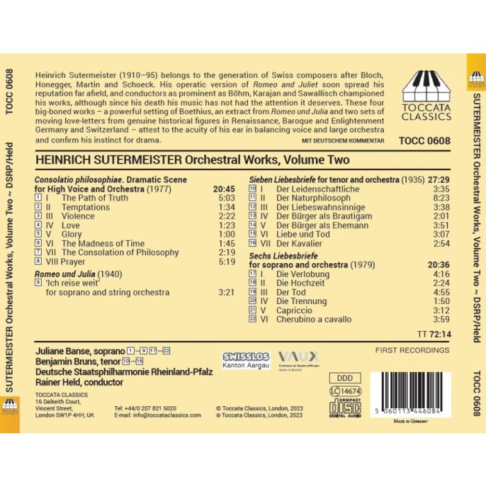 Sutermeister: Orchestral Works Vol. 2 - slide-1
