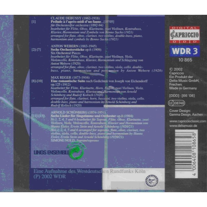 Orchestral Works: Debussy / Reger / Schonberg - slide-1
