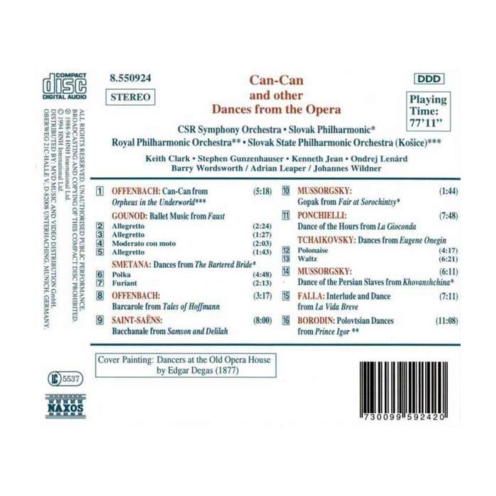 Can-Can and Other Dances from the Opera - slide-1