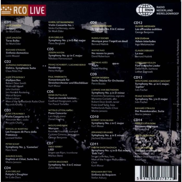 Anthology of the Royal Concertgebouw Orchestra Live - slide-1