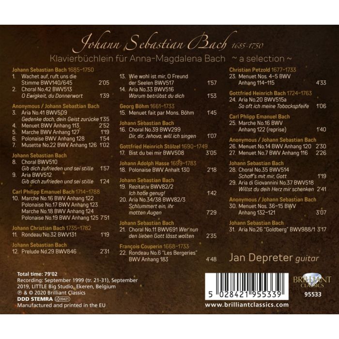 Bach: Klavierbüchlein für Anna-Magdalena Bach - slide-1