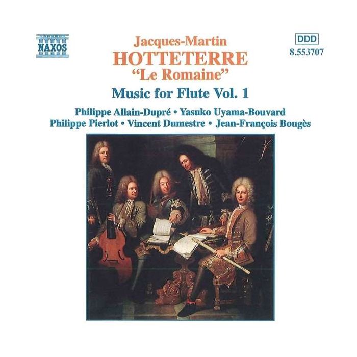HOTTETERRE: Music for Flute vol. 1