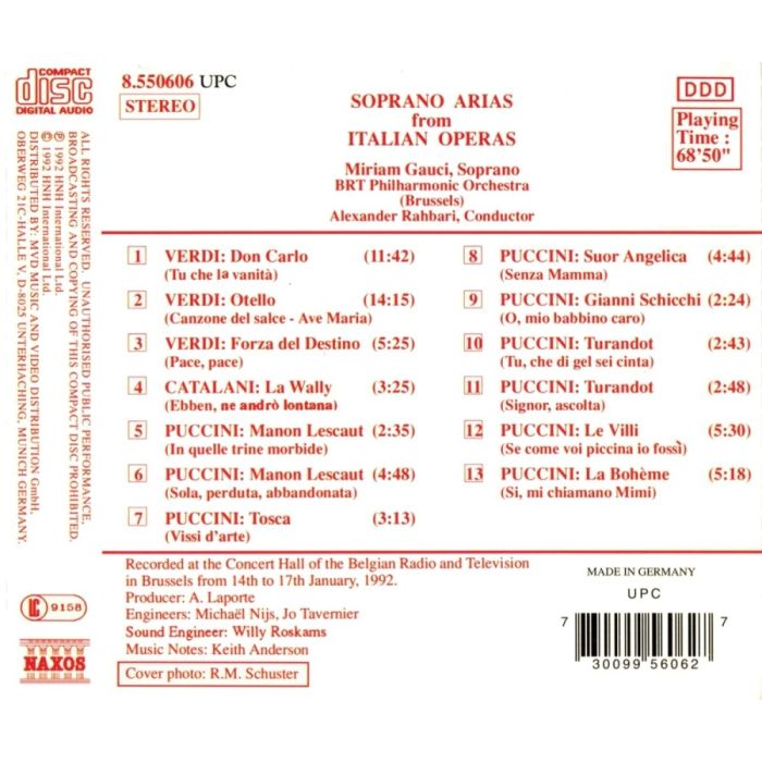 SOPRANO ARIAS FROM ITALIAN OPERAS - slide-1