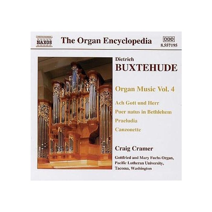 BUXTEHUDE: Organ Music, Vol. 4