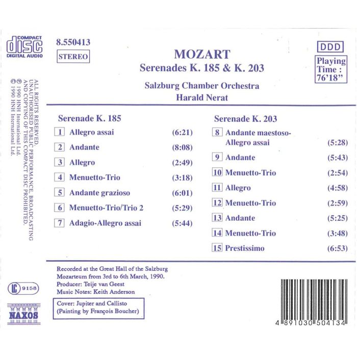 Mozart: Serenade 3 & 4 - slide-1