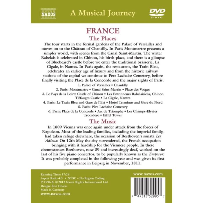 Musical Journey:France Paris, Versailles, Chantilly, Pays de la Loire - slide-1