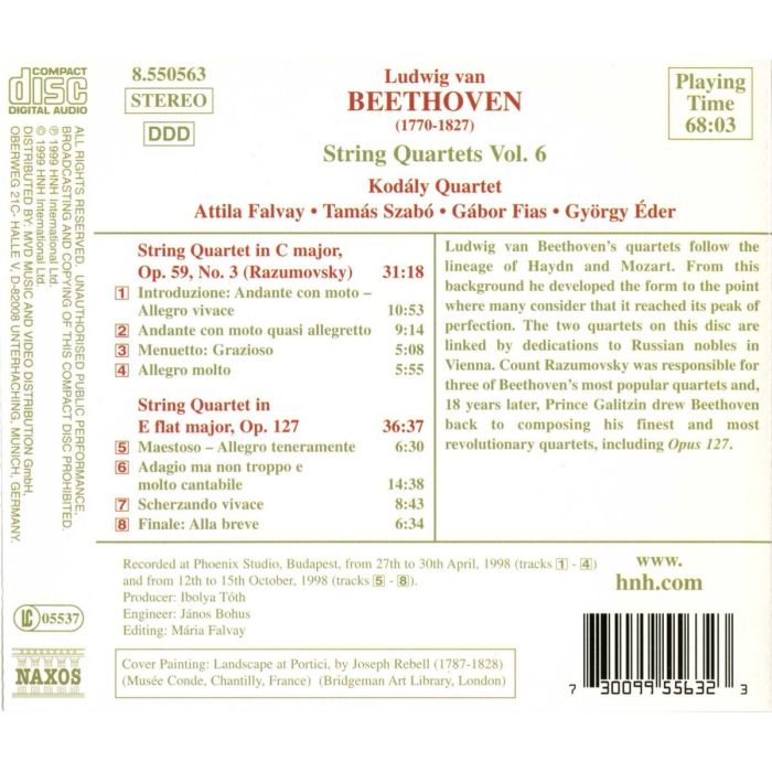 BEETHOVEN: String Quartets - slide-1