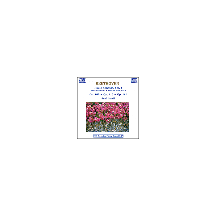 BEETHOVEN: Piano Sonatas Vol. 4