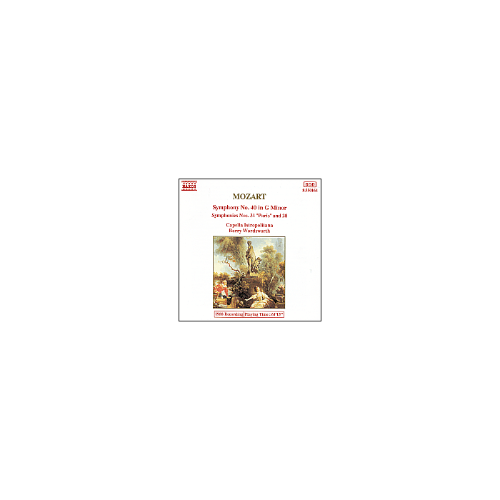 Mozart Symphonies 40, 28 & 31