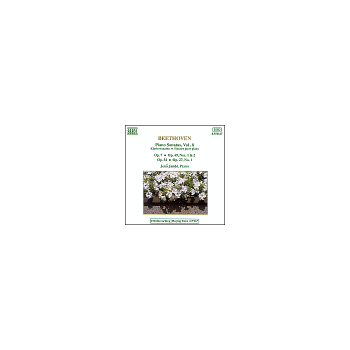 Beethoven: Piano Sonatas Vol. 8 / 8.550167
