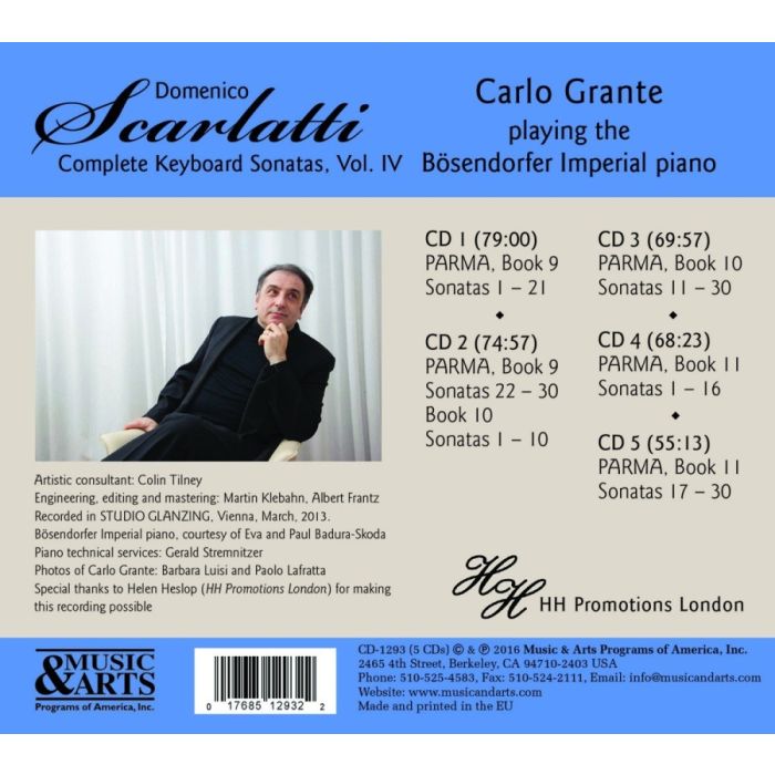 Scarlatti: The Complete Keyboard Sonatas Vol. 4 - slide-1