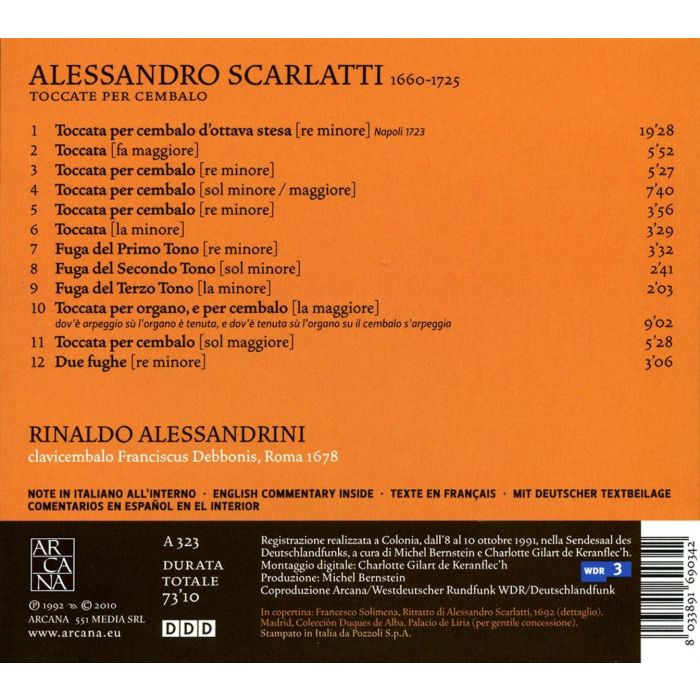 Scarlatti: Tocate per cembalo - slide-1
