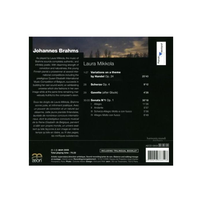 Brahms: Piano Sonata & Variations - slide-1