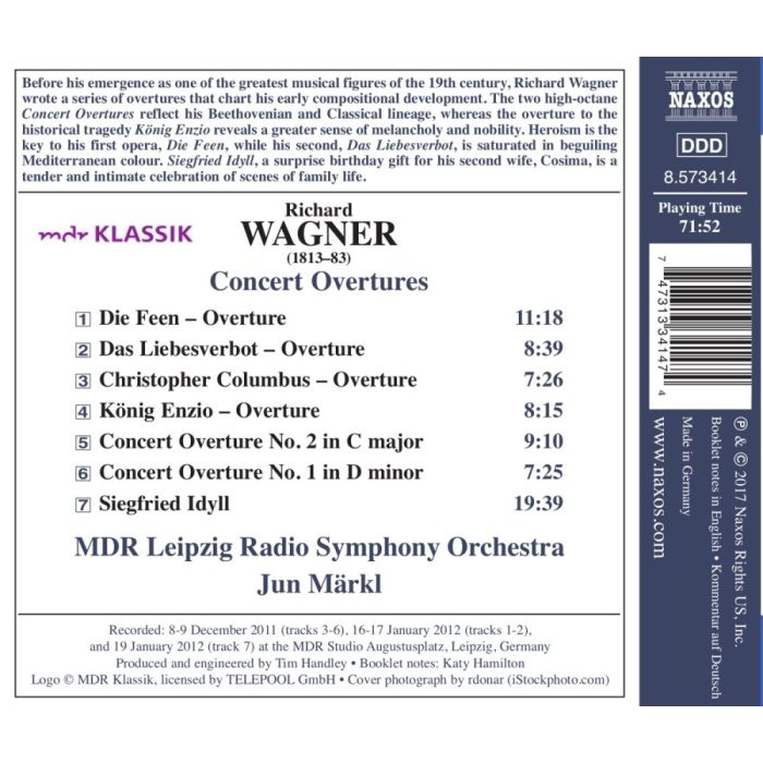 Wagner: Concert Overtures, Siegfried Idyll - slide-1
