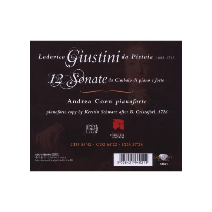 Giustini: Keyboard Sonatas - slide-1