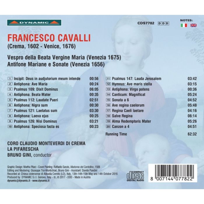 Cavalli: Vespro della Beata Vergine - slide-1