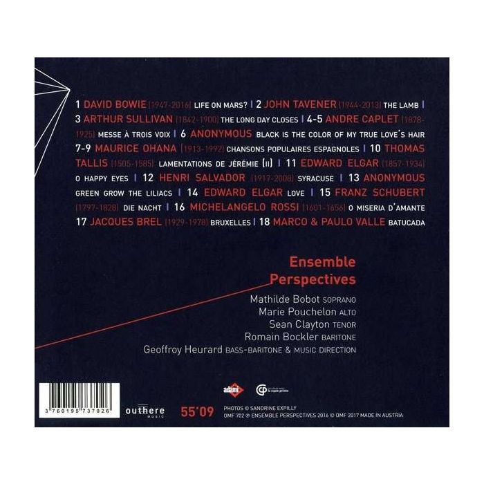 Songs of Experience - Tavener; Sullivan; Caplet; Tallis; Elgar; ... - slide-1