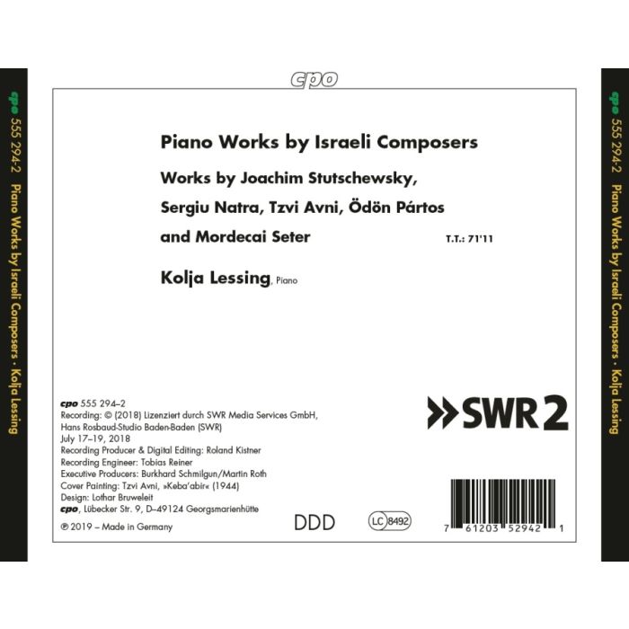Piano Works by Israeli Composers - slide-1