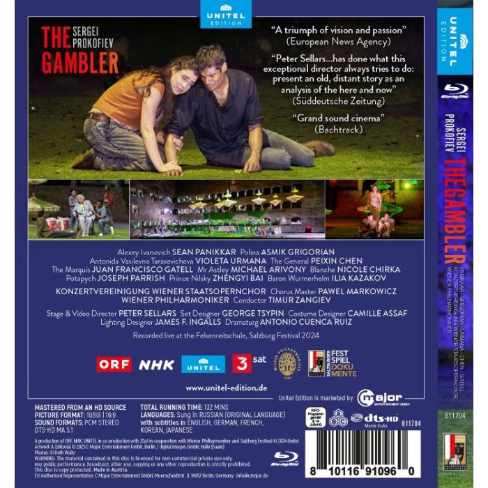 Prokofiev: The Gambler (Blu-ray) - slide-1