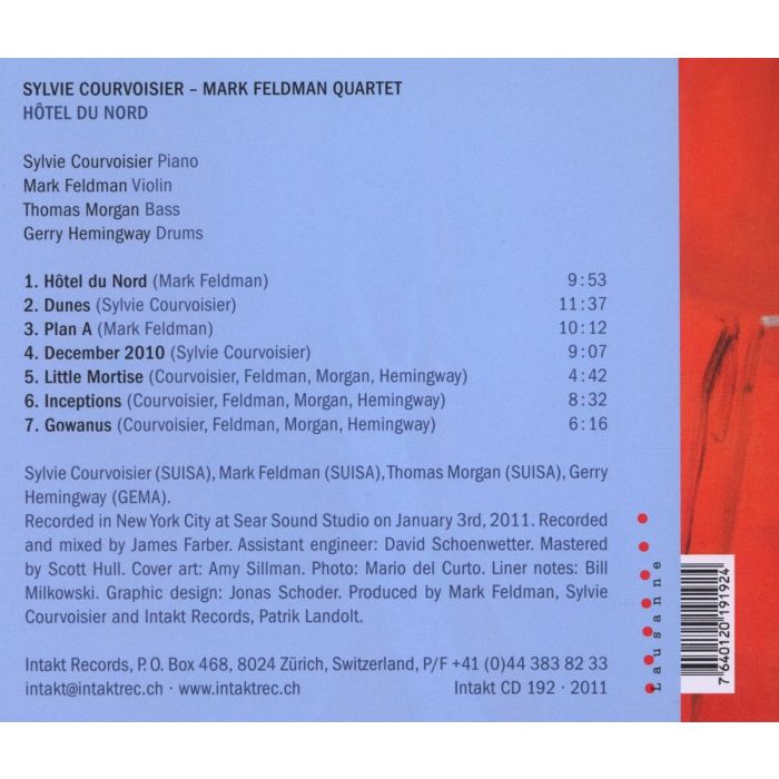 Courvoisier/Feldman: Hôtel du Nord - slide-1