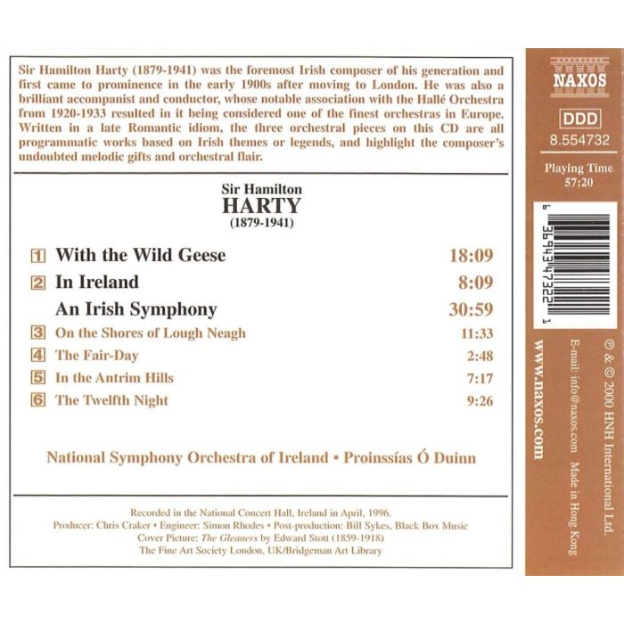 HARTY: An Irish Symphony; With the Wild Geese; In Ireland - slide-1