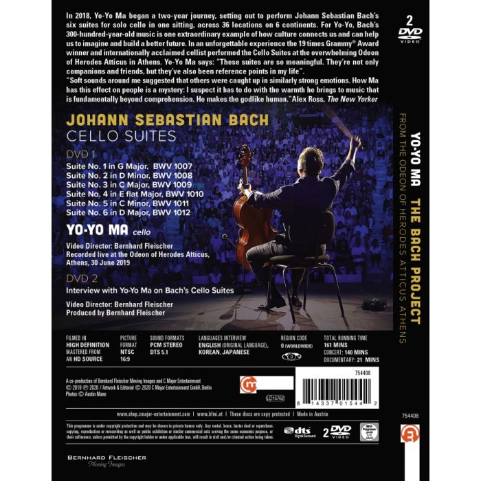 Yo-Yo Ma - The Bach Project: Cello Suites - slide-1