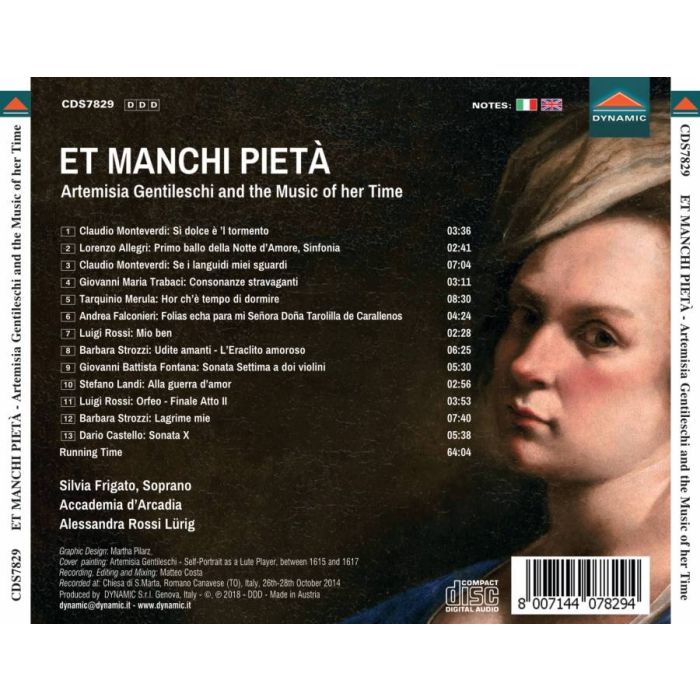 Et manchi pieta, Artemisia Gentileschi and the music of her time - slide-1