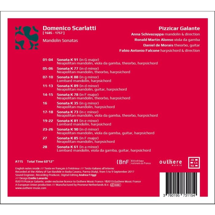 Scarlatti: Mandolin Sonatas - slide-1