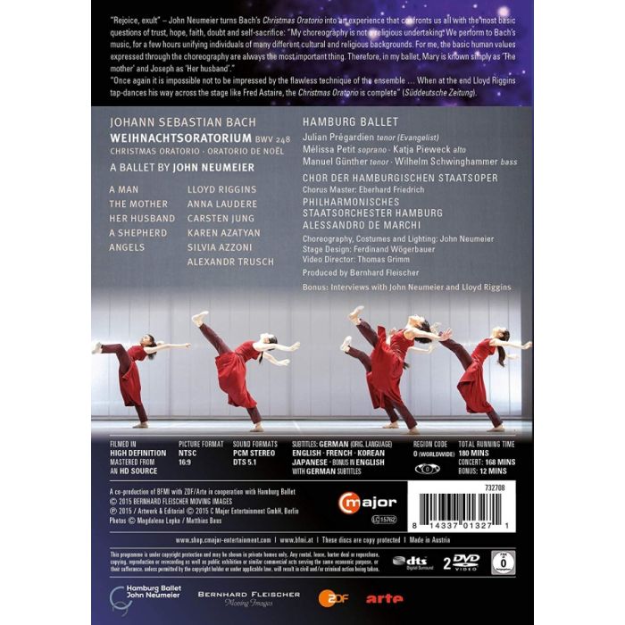 Bach: Weihnachtsoratorium / Hamburg Ballet / DVD 732708 - slide-1