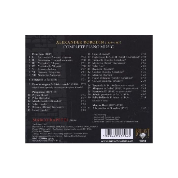 Borodin: Complete Piano Music - slide-1