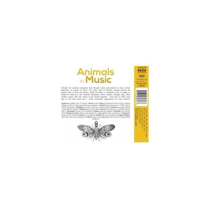 Animals in Music - Beethoven; Delius; Handel; Martinů; Messiaen; Mozart; Mussorgsky; Vivaldi; ... - slide-1
