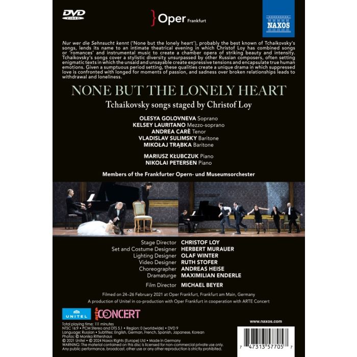 Tchaikovsky: None But The Lonely Heart - slide-1