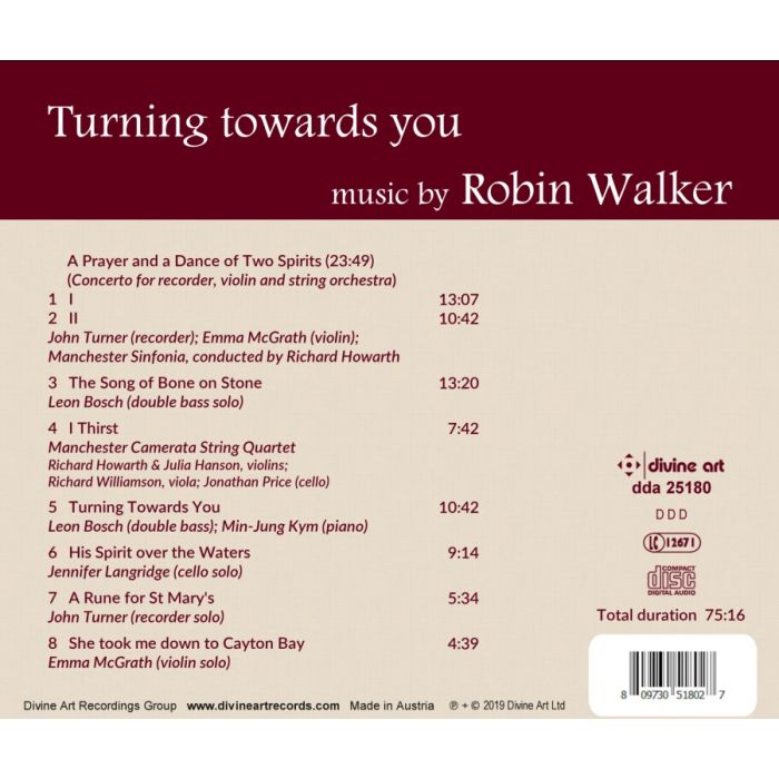 Turning Towards You - Music by Robin Walker - slide-1