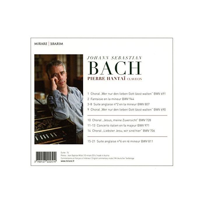 Bach: Suites anglaises n° 2 & 6; Concerto Italien - slide-1