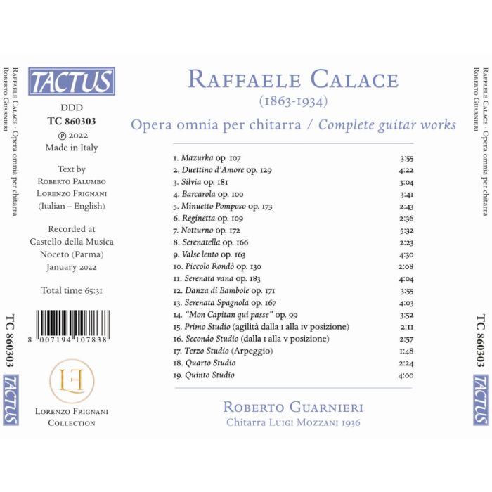 Calace: Complete guitar works - slide-1