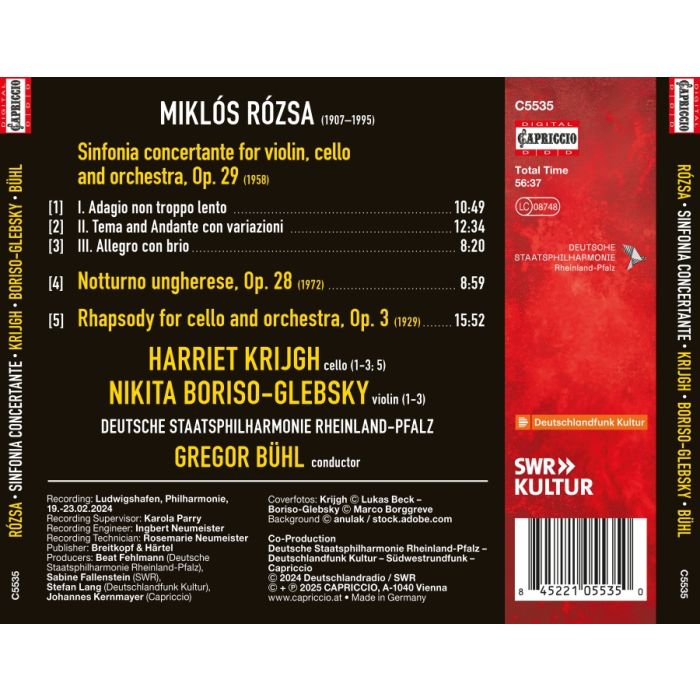 Rózsa: Sinfonia Concertante - slide-1