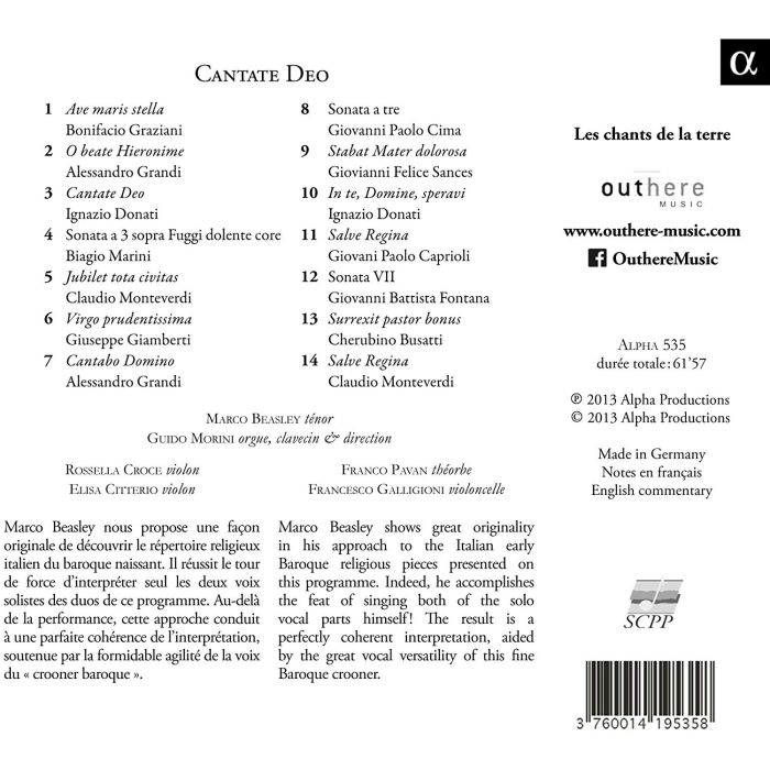 Cantate Deo (a due tenori) - slide-1